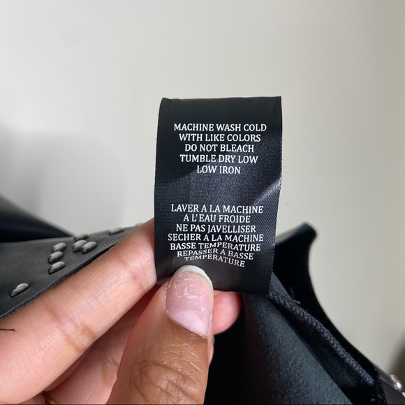 Blank NYC Spaghetti Strap Faux Leather Dress - Picture 5 of 6